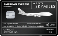 Delta SkyMiles&reg; Reserve Business American Express Card